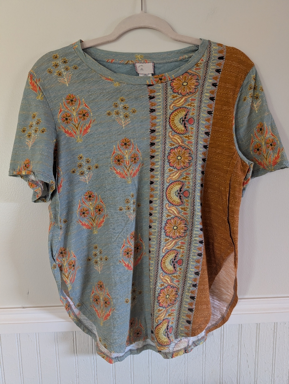 Boho Cute Split Hem Tee
